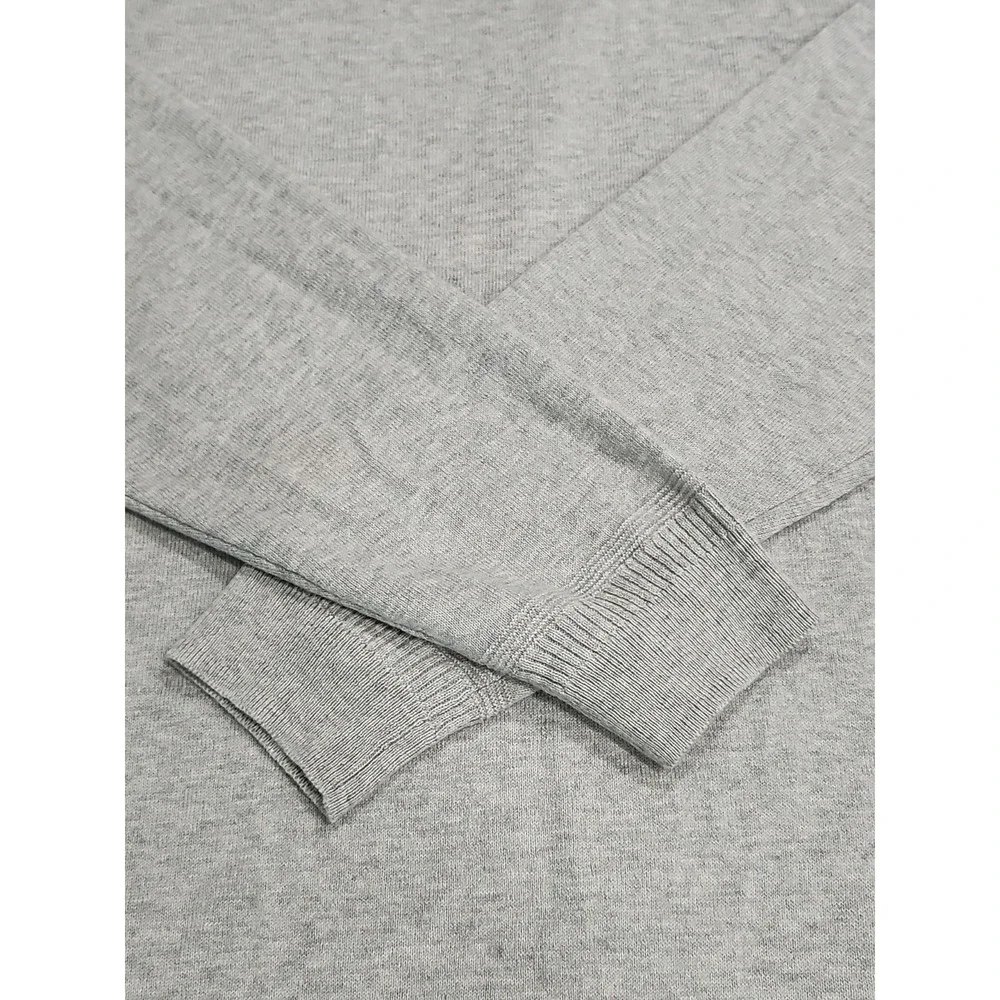 Flint and Tinder Huckberry Crewneck Sweater Mens M Ribbed Collar Cuffs Hem Gray